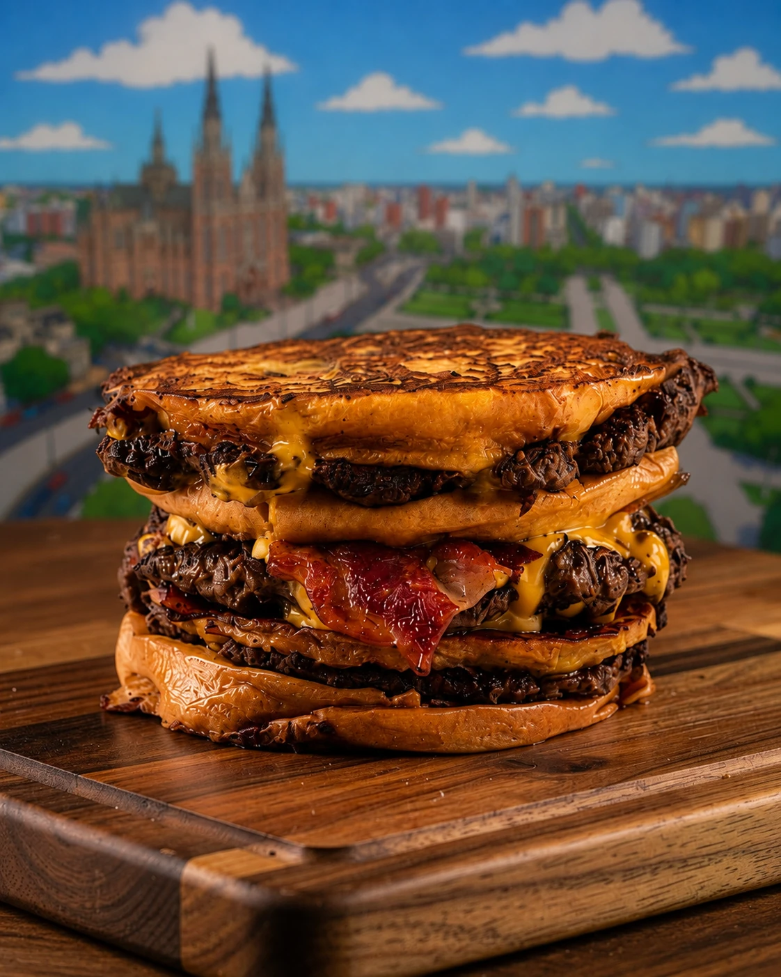 Hamburguesa Barney de Burger Family